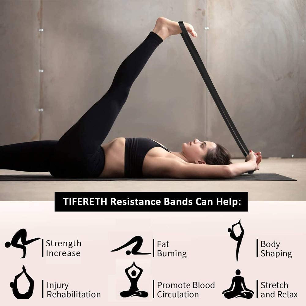 Ultimate Pull-Up Resistance Bands for Women's Workouts - Ideal for Home & Gym Fitness