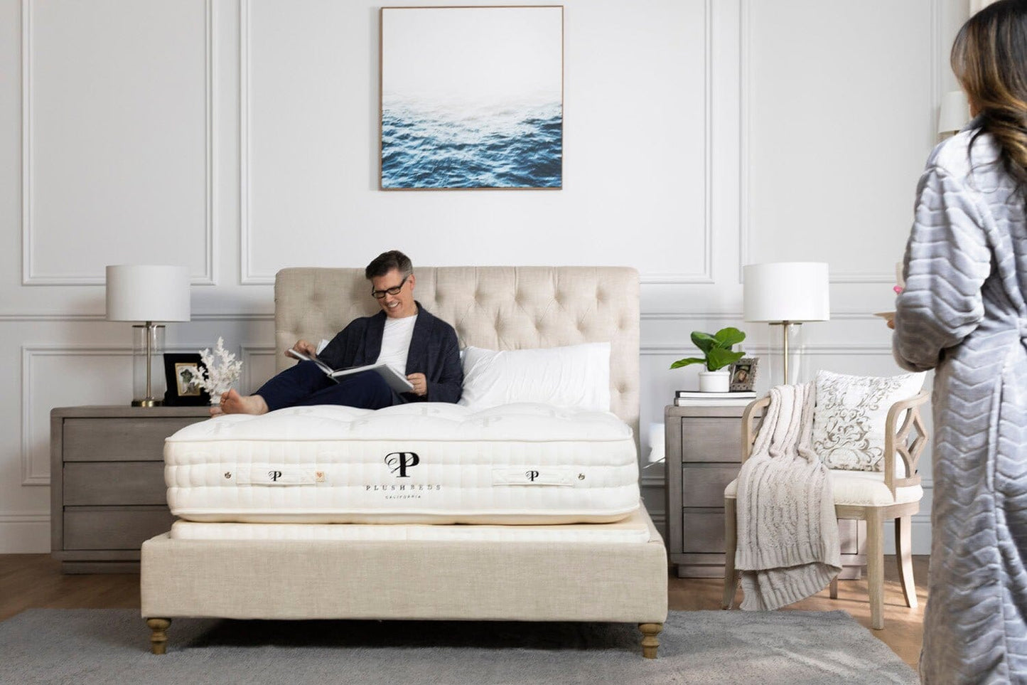 Royal Bliss™ Luxury Hybrid Mattress – Handcrafted Comfort & Timeless Support