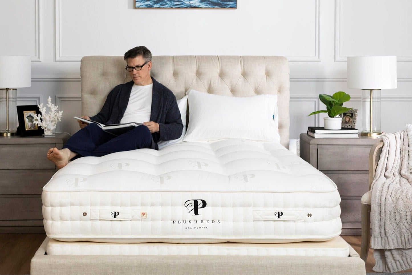 Royal Bliss™ Luxury Hybrid Mattress – Handcrafted Comfort & Timeless Support