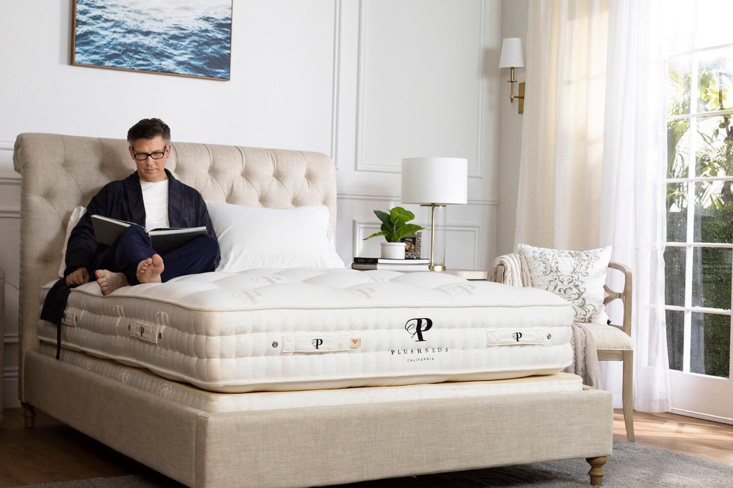 Royal Bliss™ Luxury Hybrid Mattress – Handcrafted Comfort & Timeless Support