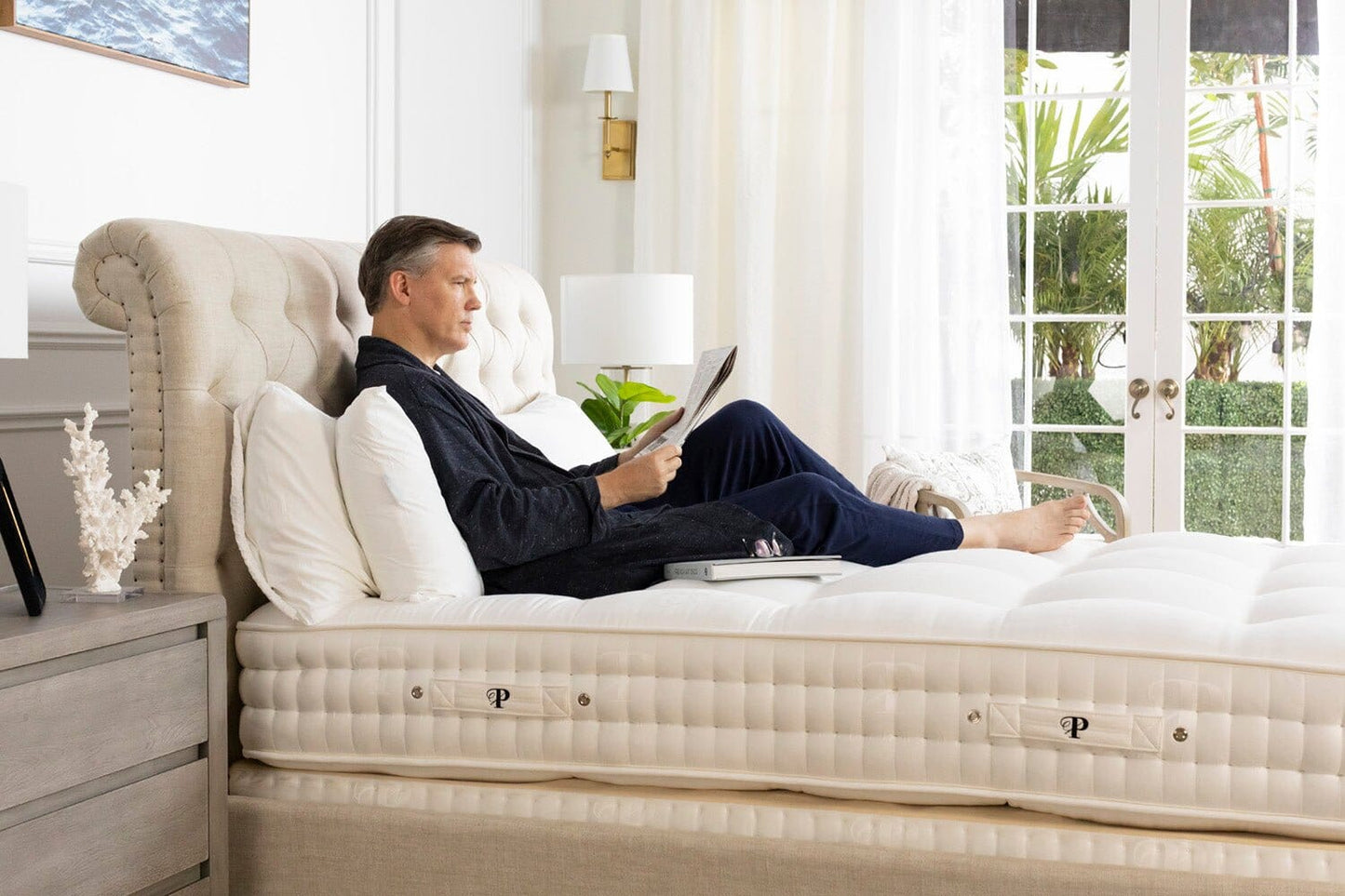 Royal Bliss™ Luxury Hybrid Mattress – Handcrafted Comfort & Timeless Support