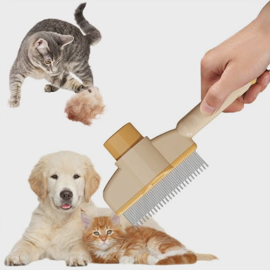 🐾 Fur Ease™ Deshedding Pet Brush – Keep Your Home Hair-Free