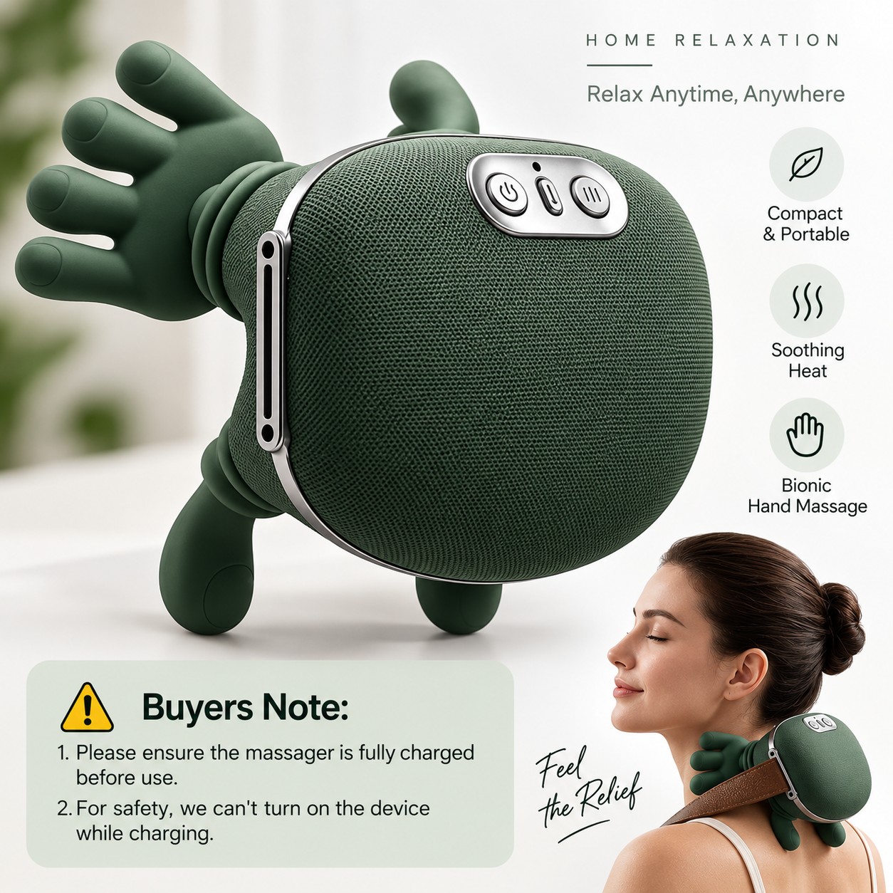N7 Bionic Neck & Shoulder Massager