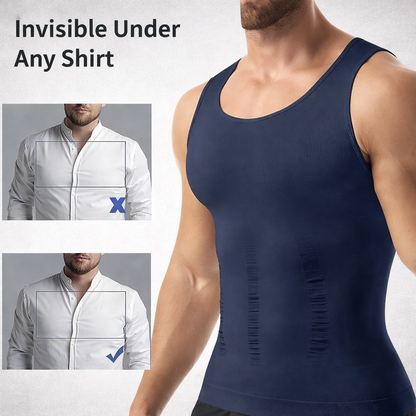 LeanFit™ Compression Shirt – Instant Slim Fit Under Any Outfit