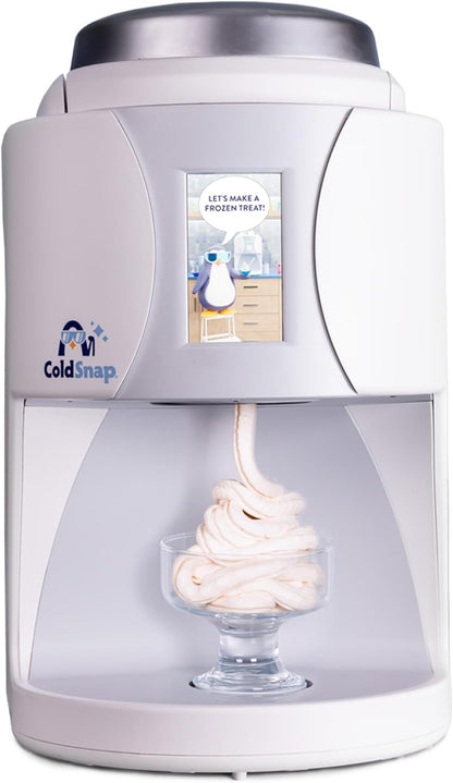 Ultimate Frozen Treat Machine - Instant Ice Cream, Non-Dairy Desserts & Smoothies with Freeze-On-Demand Technology - Single-Serve Convenience & 1 Year Warranty!