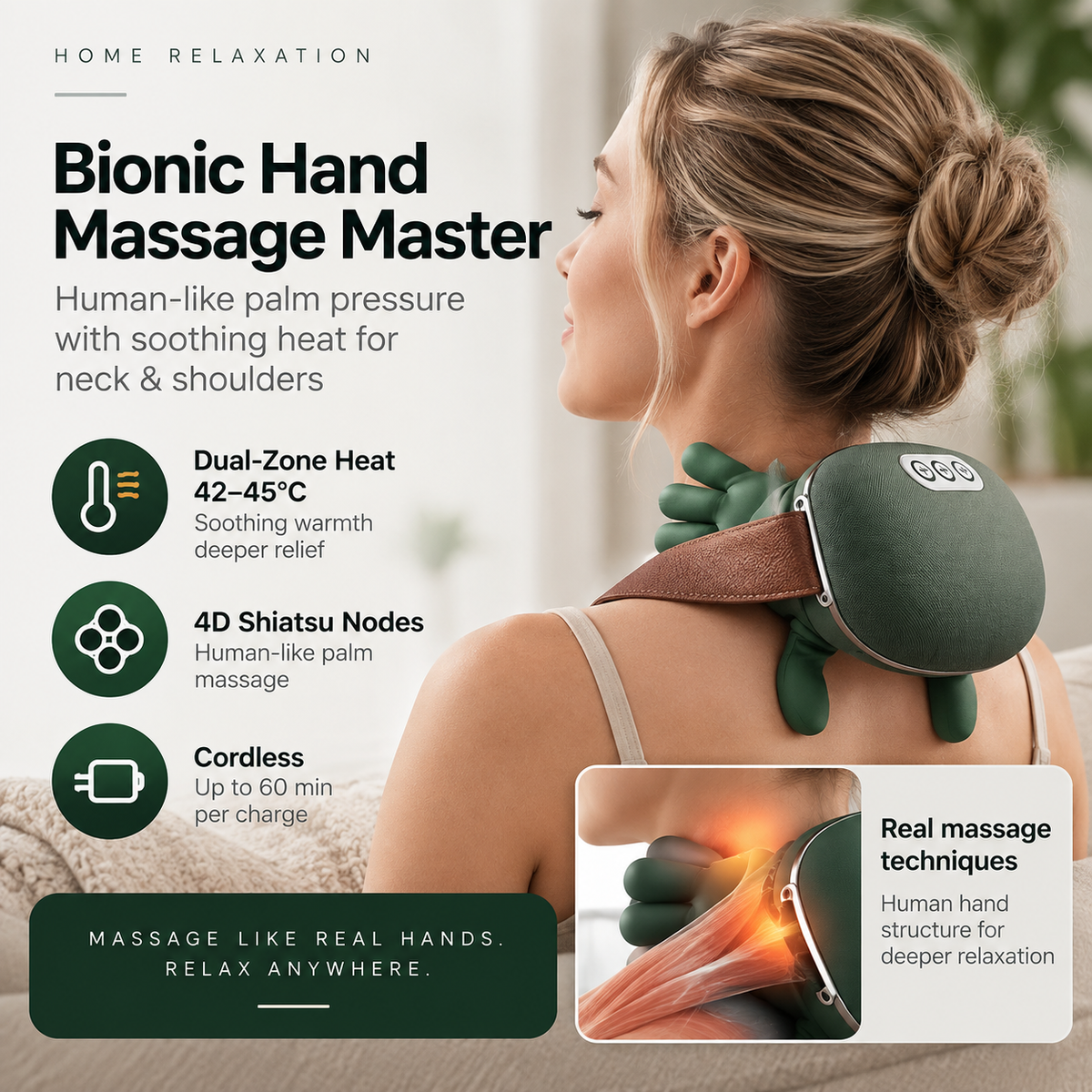 N7 Bionic Neck & Shoulder Massager