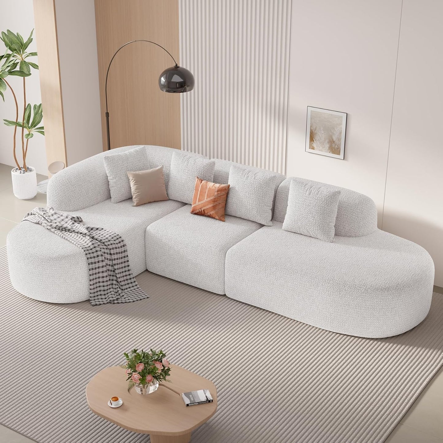 Solace™ Deep Lounge Sectional — No Assembly Required