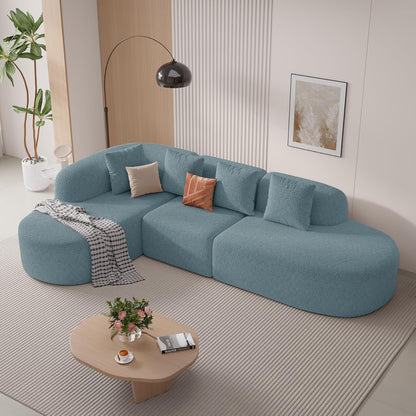 Solace™ Deep Lounge Sectional — No Assembly Required