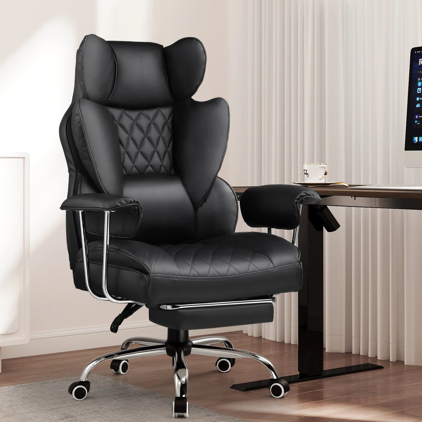 TitanRest™ Big & Tall Gaming Chair with Footrest