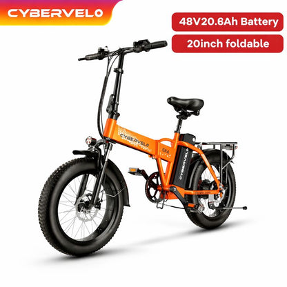 Cybervelo EK4 1000W Folding Electric Bike