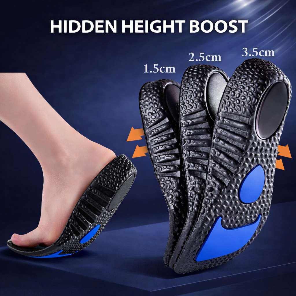 HeightBoost Pro™ Hidden Lift Insoles