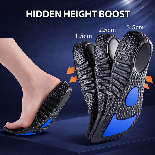 HeightBoost Pro™ Hidden Lift Insoles