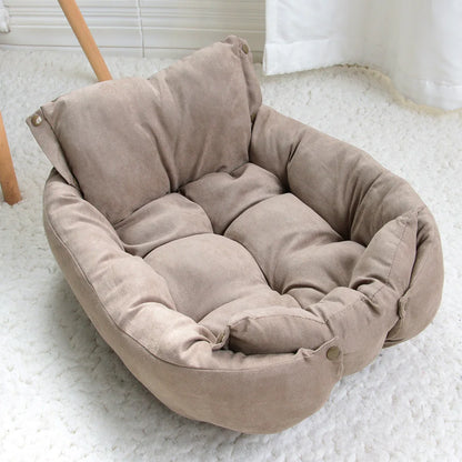 CozyNest™ 3-in-1 Convertible Pet Bed – Ultra-Soft, Warm & Washable