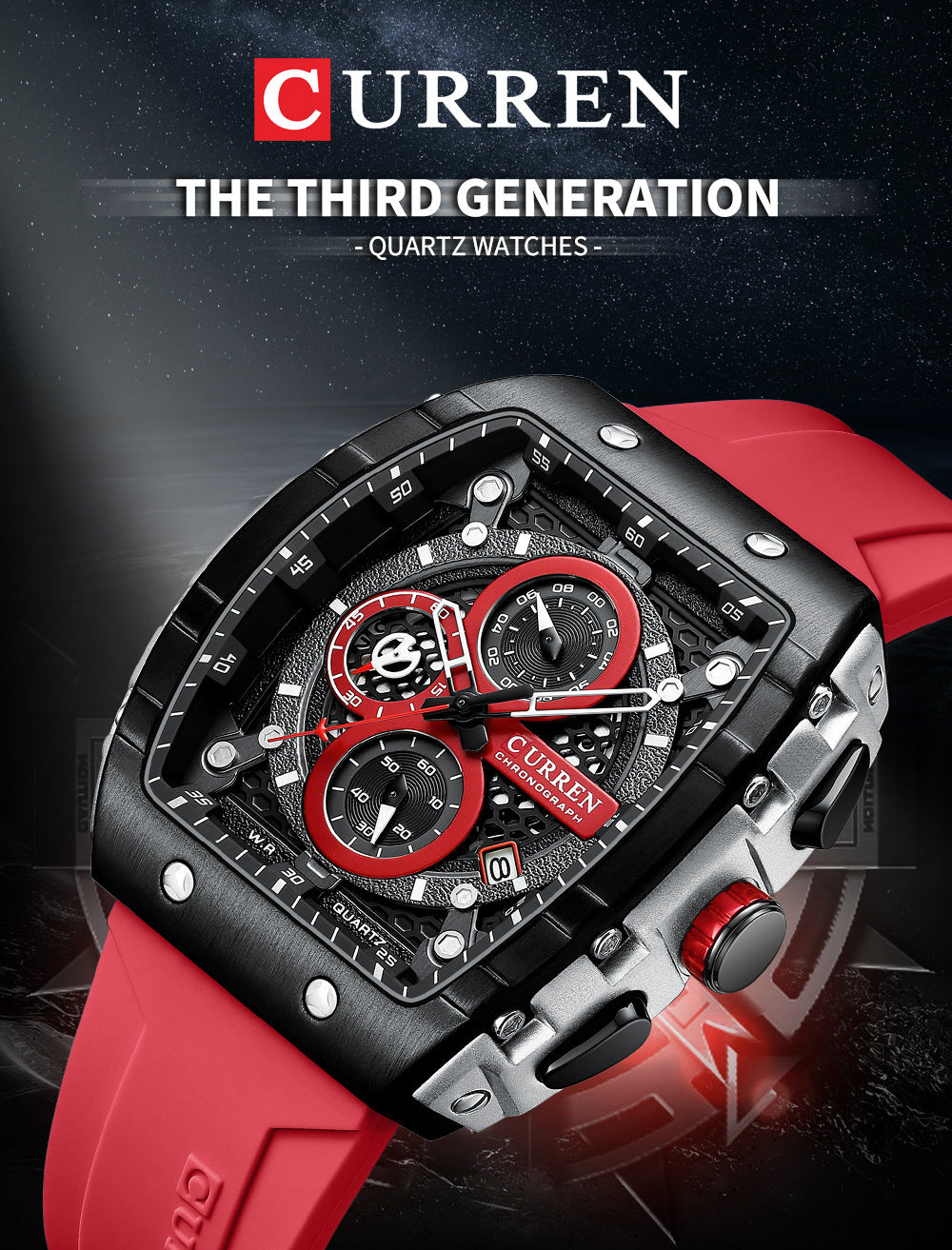 CURREN 8442 Luxury Sport Watch