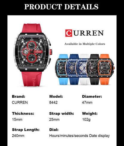 CURREN 8442 Luxury Sport Watch
