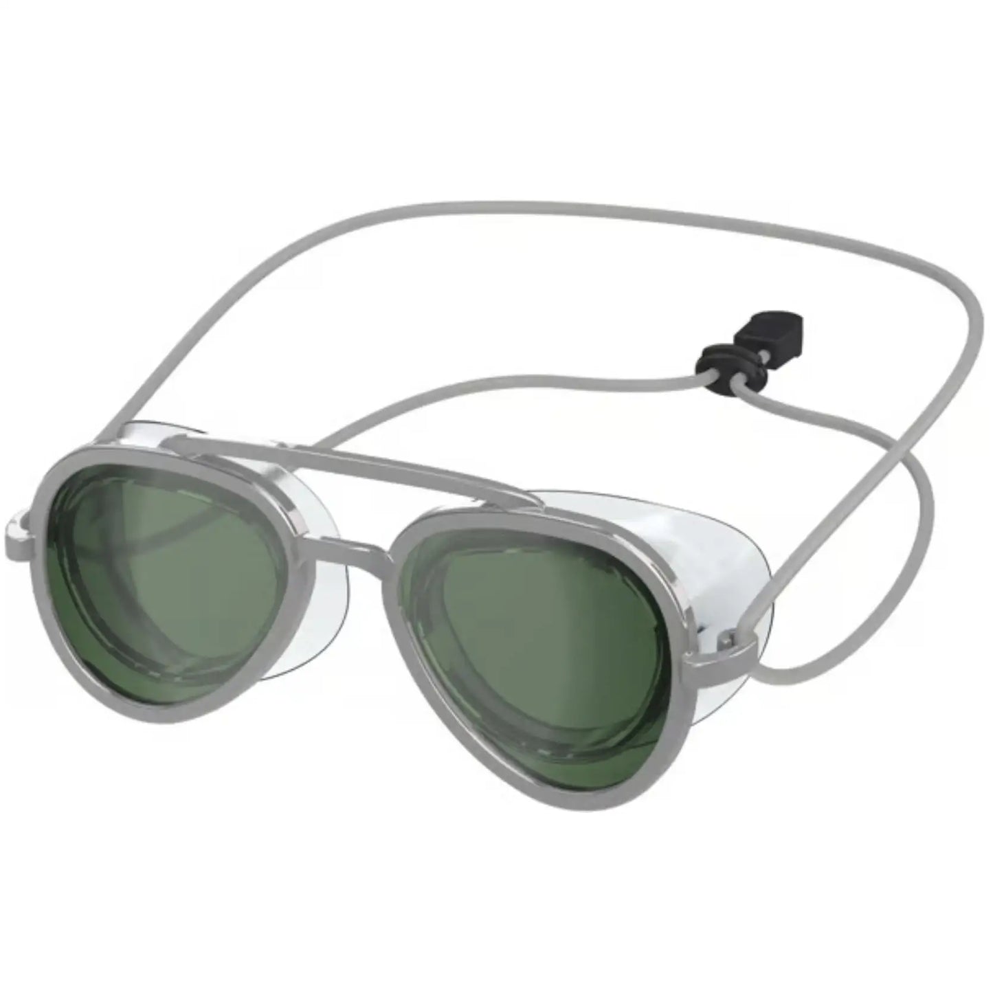 AquaVue™ Retro Sunglass Goggles – Full View Anti-Fog Swim Goggles