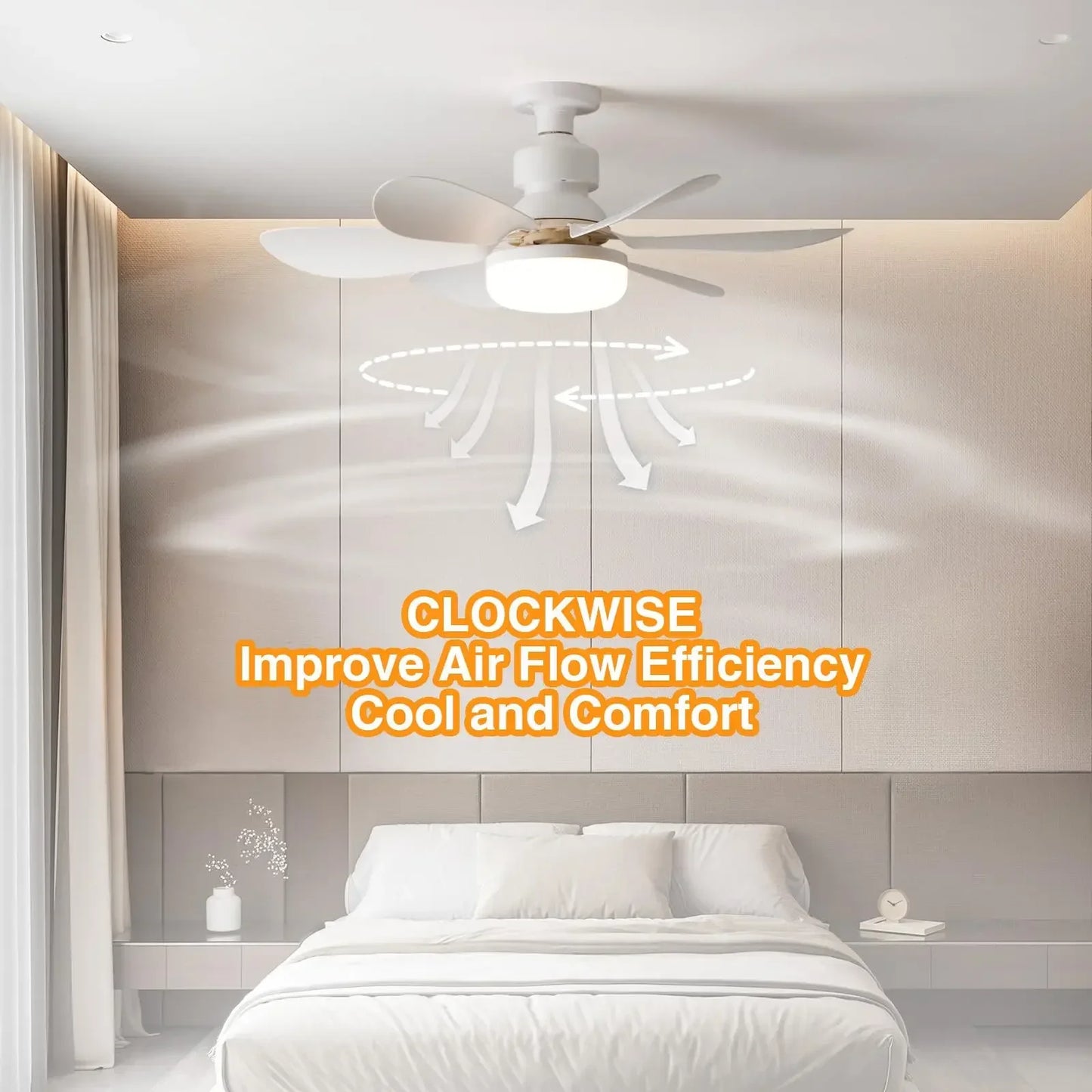 BreezeSocket™ LED Socket Fan Light with Remote