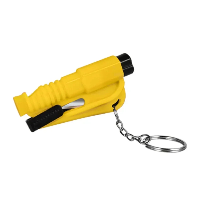 Safety Hammer with Rescue Whistle, Car Escape Tool,2-In-1 Window Breaker Seatbelt Cutter, Compact Emergency Escape Tool for Car