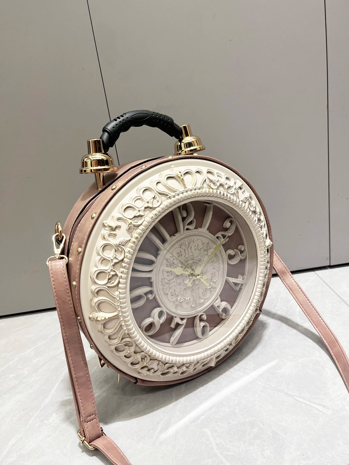 Chrona™ Retro Timepiece Crossbody Bag