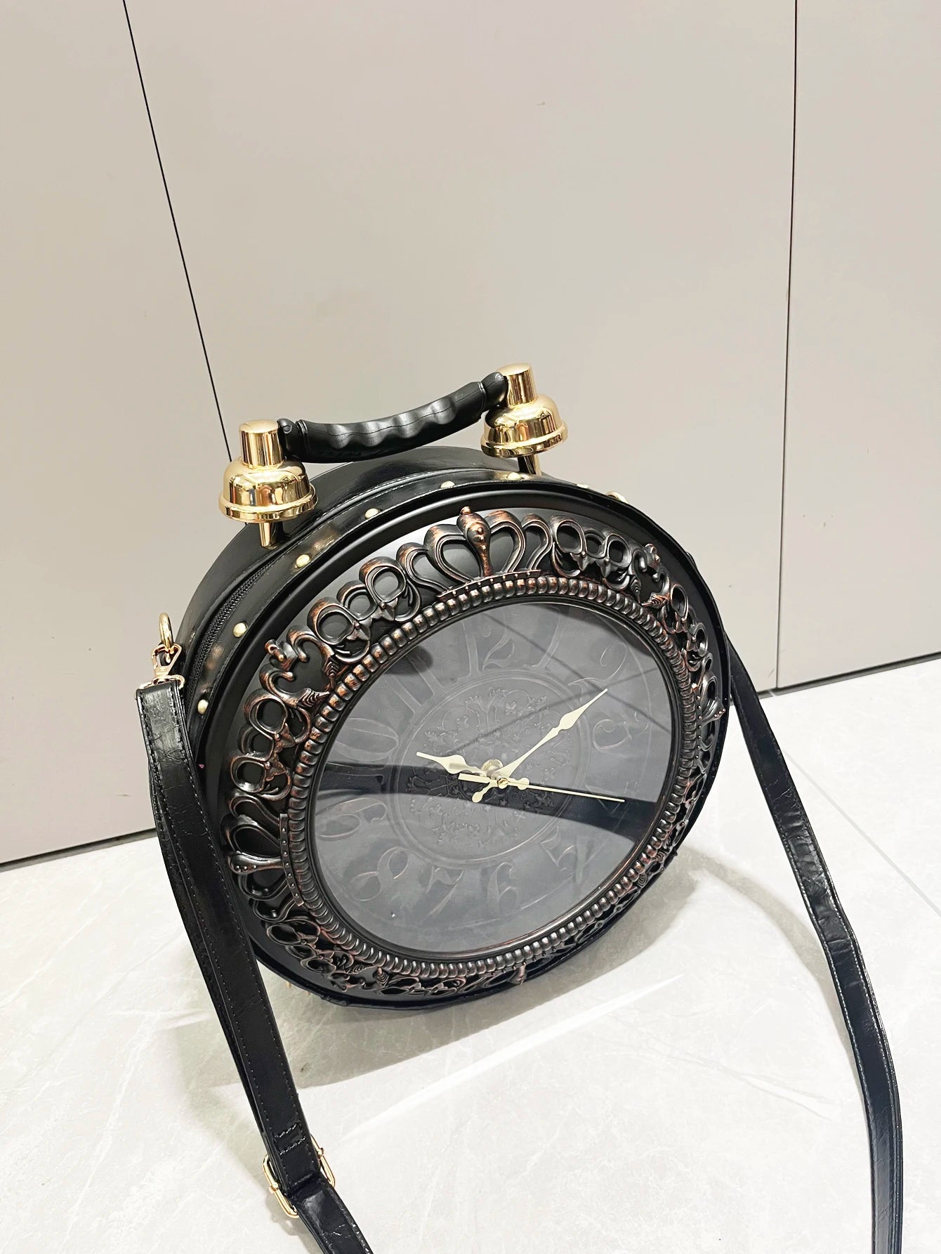 Chrona™ Retro Timepiece Crossbody Bag