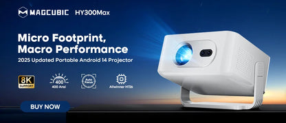 Magcubic™ HY300 Pro 8K Smart Projector