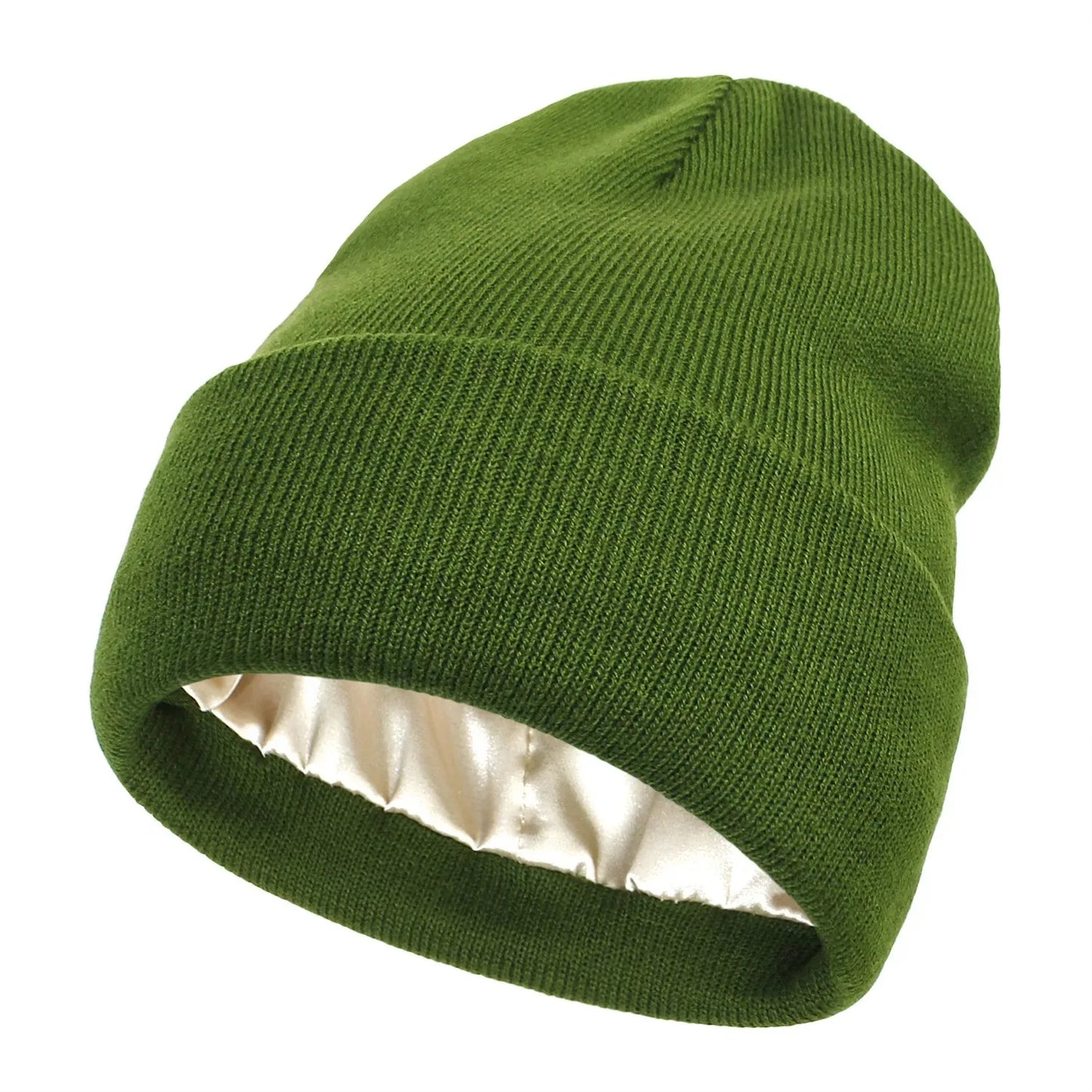 SatinCore™ Frizz-Free Thermal Beanie – Silk-Lined Unisex Winter Hat