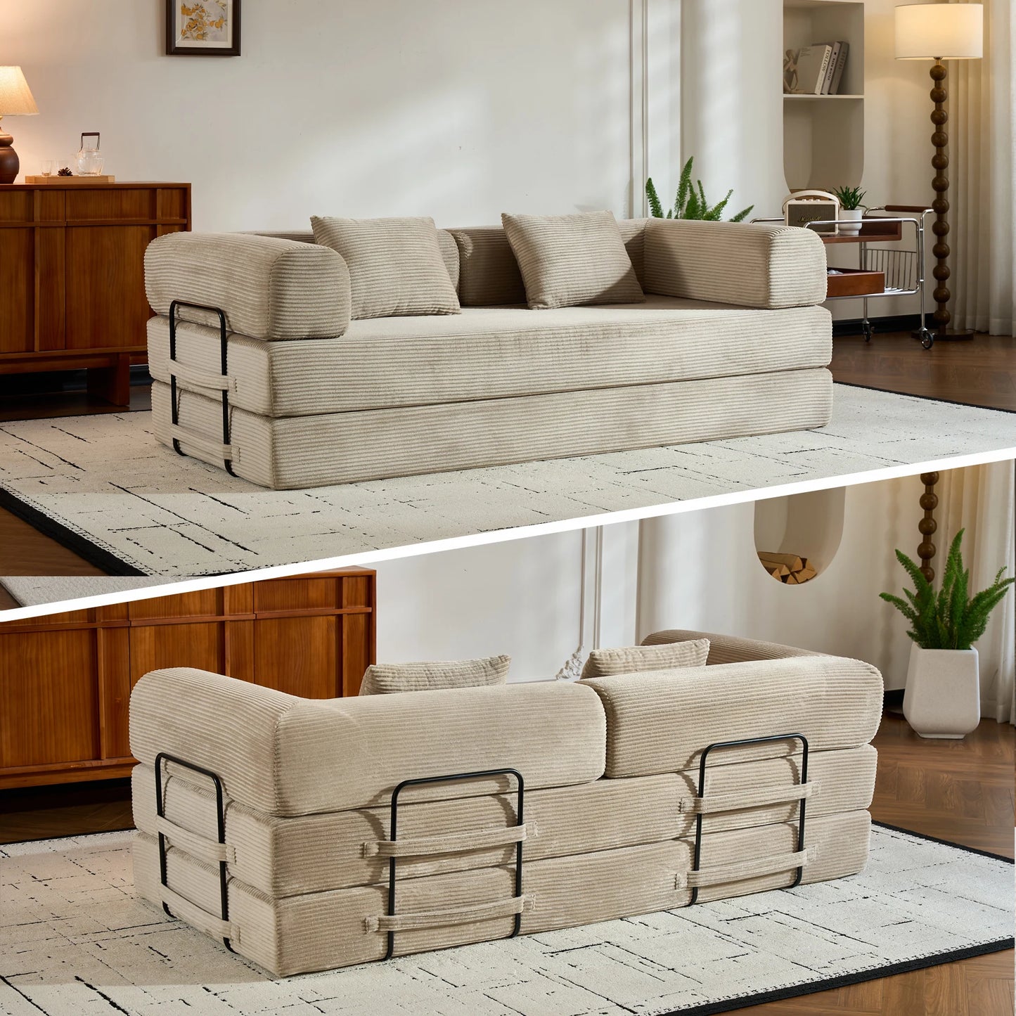 LoungeNest™ Convertible Sofa Bed