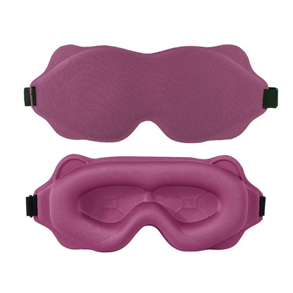 Restora™ 3D Sleep Mask – Soft, Breathable Eye Shade for Travel & Nighttime Use | 100% Light Blocking