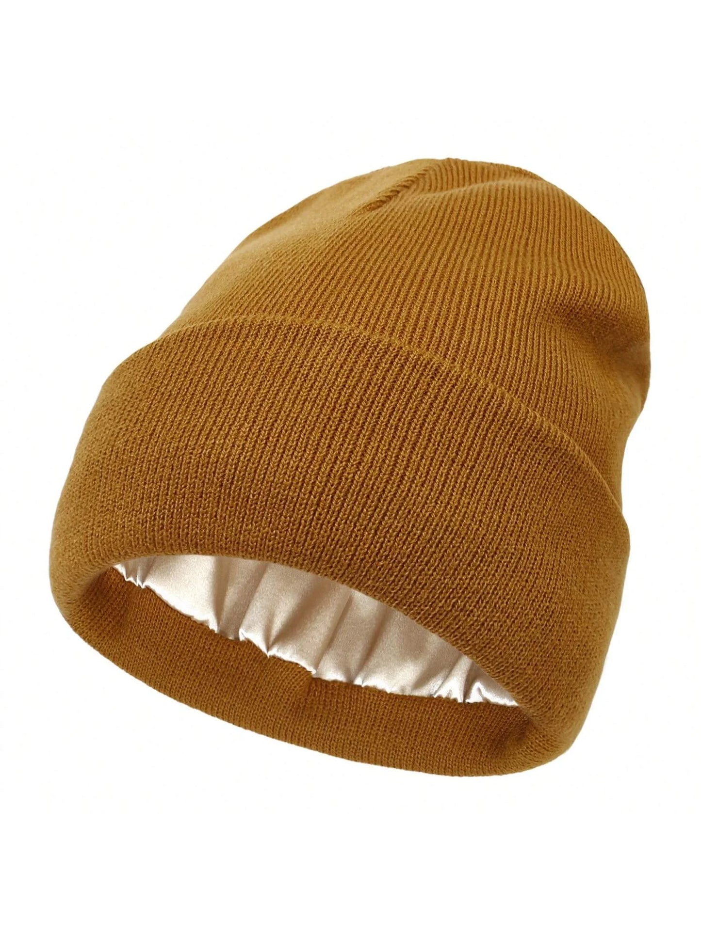 SatinCore™ Frizz-Free Thermal Beanie – Silk-Lined Unisex Winter Hat