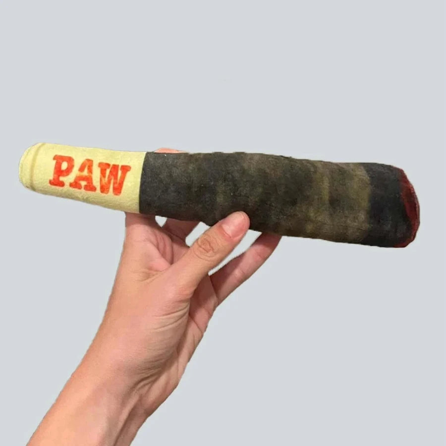 PuffPup™ Squeaky Plush Dog Toy