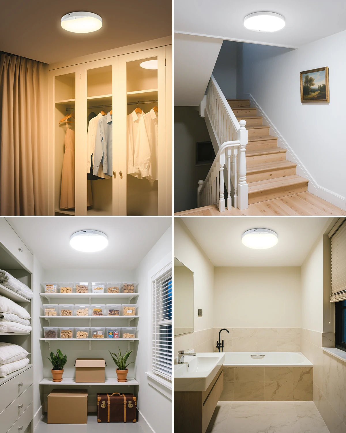 LumaSense™ Magnetic Motion Sensor Ceiling Light