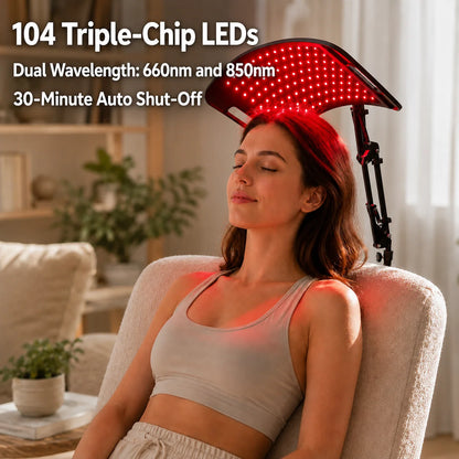 LumaCrown™ Pro Red & Near-Infrared Light Therapy System