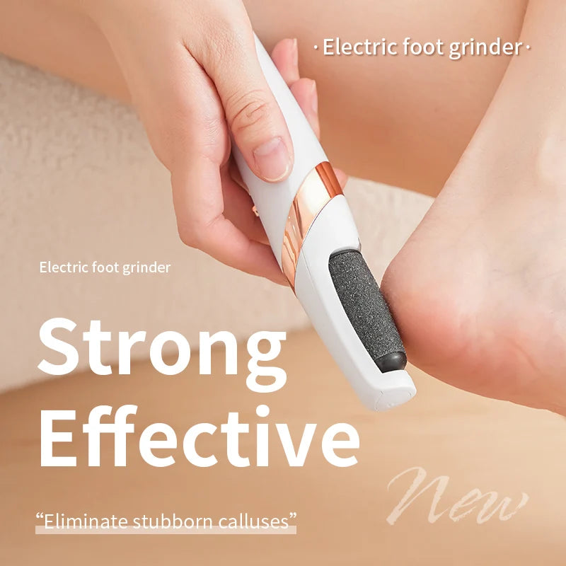 Veloura™ Electric Foot Grinder — Dual-Head Rechargeable Callus Remover