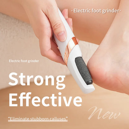Veloura™ Electric Foot Grinder — Dual-Head Rechargeable Callus Remover