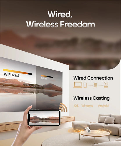 Magcubic™ HY300 Pro 8K Smart Projector