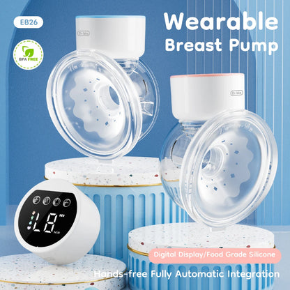 Hands-Free Wearable Breast Pump – Quiet, Portable & BPA-Free