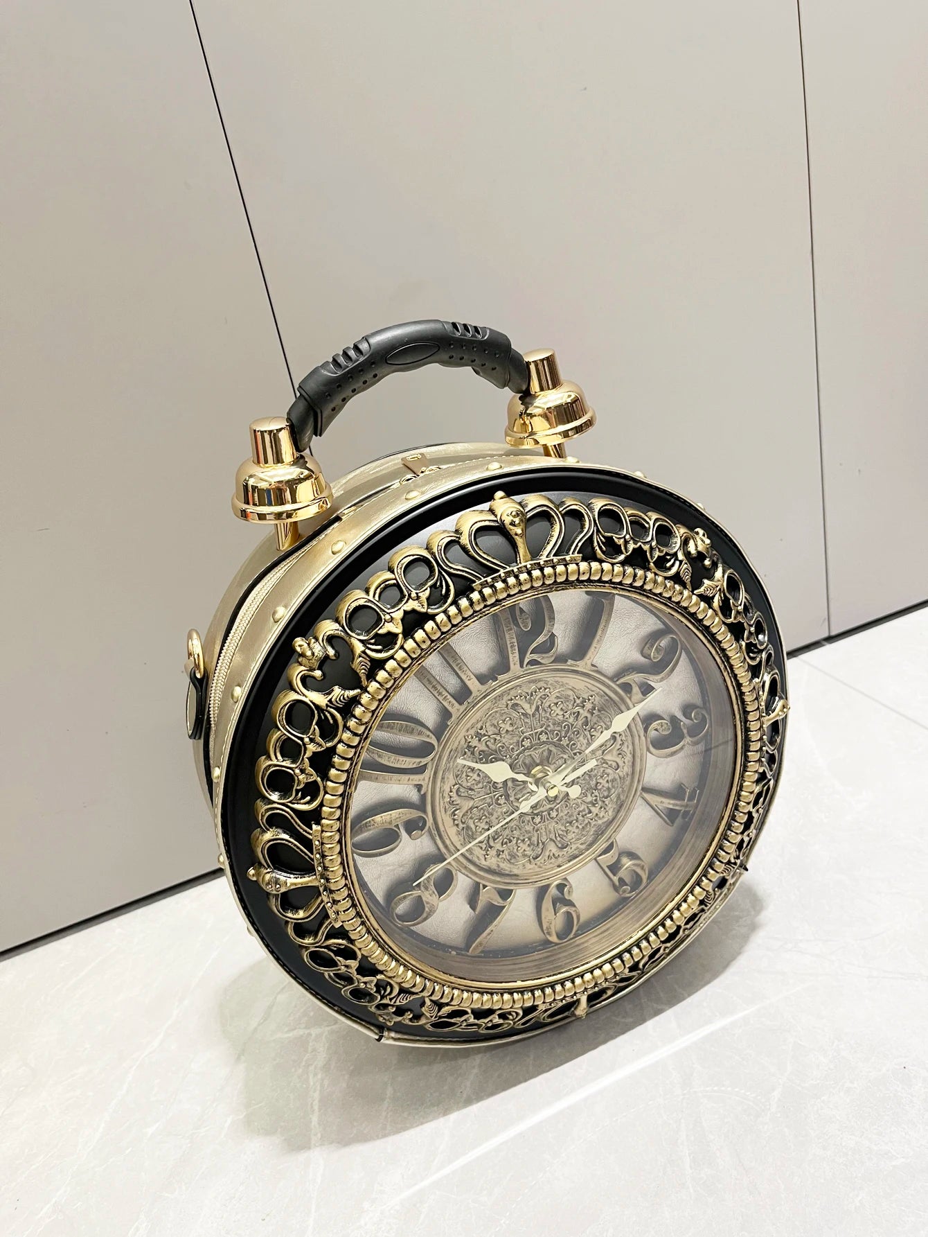 Chrona™ Retro Timepiece Crossbody Bag