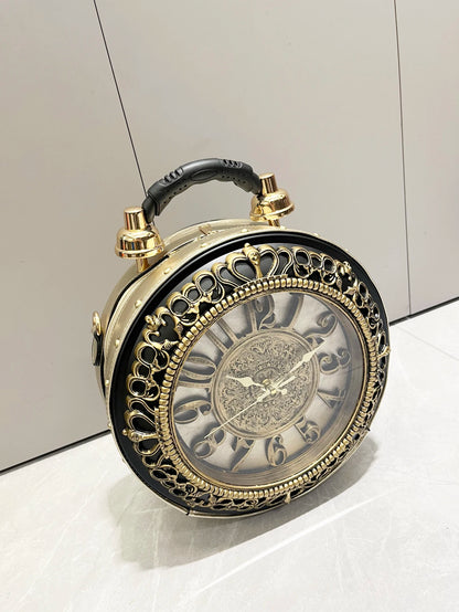 Chrona™ Retro Timepiece Crossbody Bag