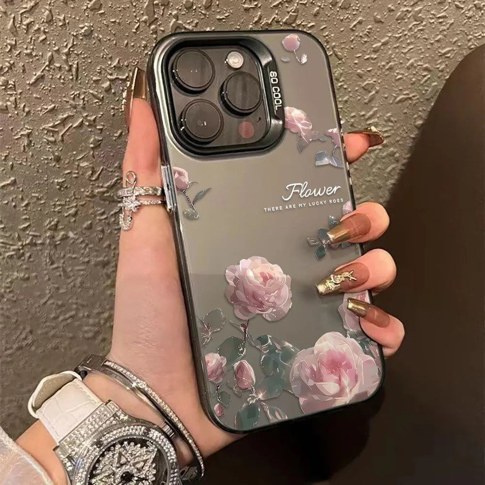 Leopard Print Phone Case for iPhone 11–17 Series – Shockproof Bumper Cover