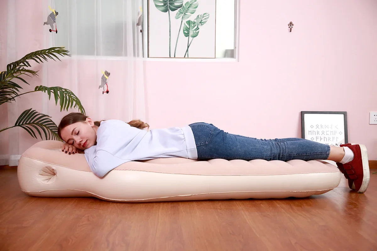 MomNest™ Inflatable Pregnancy Pillow Mat – Full-Body Comfort for Moms-to-Be