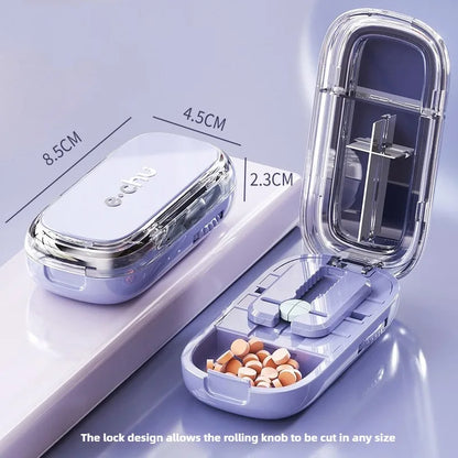 e.chu™ Precision Pill Cutter & Organizer