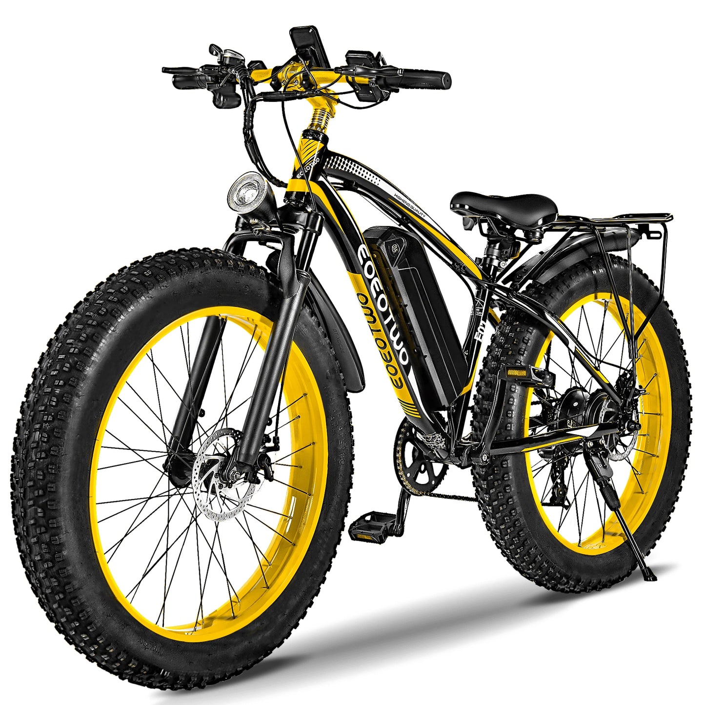 EOEOTWO™ 1500W High-Speed Electric Fat Tire Bike – 34MPH Power Ride
