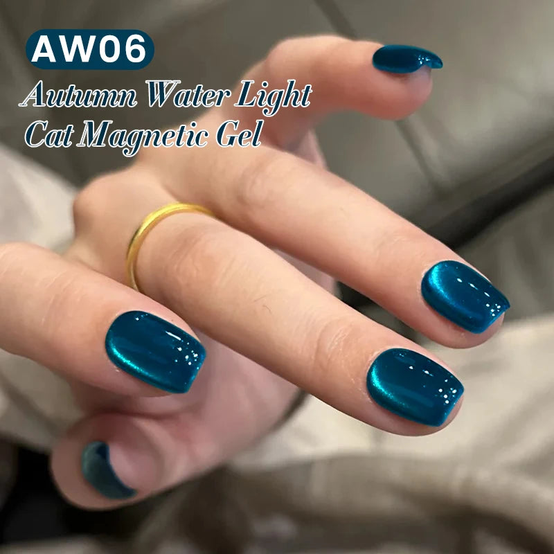 BORN PRETTY™ Water Light Magnetic Cat Eye Gel Polish – Long-Lasting UV Manicure