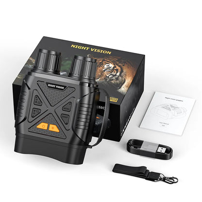 TrailView™ 1080P Night Vision Binoculars – 800m Infrared Range & 2.8” Screen