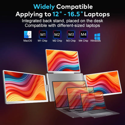 TriVista™ Triple Portable Display