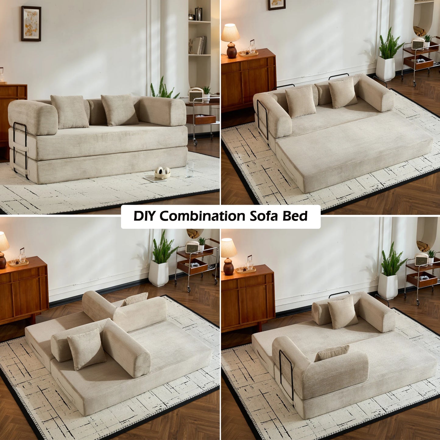 LoungeNest™ Convertible Sofa Bed
