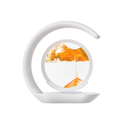 FlowScape™ Sand Lamp & Wireless Charger