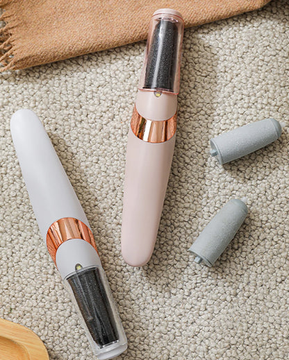 Veloura™ Electric Foot Grinder — Dual-Head Rechargeable Callus Remover