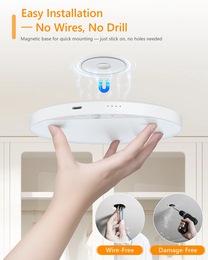 LumaSense™ Magnetic Motion Sensor Ceiling Light