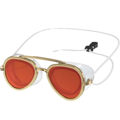 AquaVue™ Retro Sunglass Goggles – Full View Anti-Fog Swim Goggles